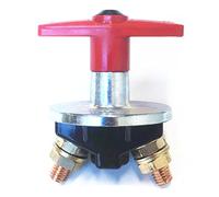 QIGESHILIU Battery Disconnect Cut Off Kill Switch 300Amp Isolation Switch 12-60V Car Boat Truck Fixed Handle Key for Car, Marine, Commercial,Heavy Plant