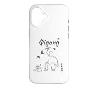 Qigong Beginner/Qigong Beginners/Calligraphy Design Case for iPhone 16
