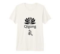 Qigong Beginners/Qigong Students/Lotus Calligraphy Premium T-Shirt