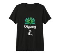 Qigong Beginners/Qigong Students/Lotus Calligraphy Premium T-Shirt