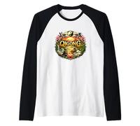 Qigong Design for Instructors and Practitioners Chi Gong Raglan Baseball Tee