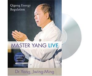 Qigong Energy Regulation MASTER YANG LIVE Qi Gong DVD (YMAA Qigong Exercise & Theory) Dr. Yang, Jwing-Ming Video plus free streaming online access (all regions / region 0) Follow-Along Routine