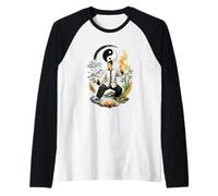 Qigong Vital Energy Flow Raglan Baseball Tee