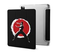 Qigong Wushu Teacher Tai Chi Pose Cute Tablet Case with Pencil Holder Unisex Slim Hard Protective Cover Compatible with iPad 2020 /Pro 2020/2020 AIR 4 /Pro 2021