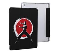 Qigong Wushu Teacher Tai Chi Pose Cute Tablet Case with Pencil Holder Unisex Slim Hard Protective Cover Compatible with iPad 2020 /Pro 2020/2020 AIR 4 /Pro 2021