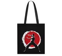 Qigong Wushu Teacher Tai Chi Pose Cute Tote Bag for Women Polyester Large Shoulder Bags Handle Shopping Bag for Lady