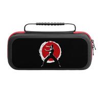 Qigong Wushu Teacher Tai Chi Pose Funny Carrying Case for Switch Hard Protective Cover for Game Card and Accessories