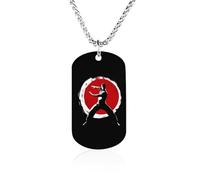 Qigong Wushu Teacher Tai Chi Pose Funny Photo Necklace for Men Women Memorial Necklaces Printed Picture Pendant Jewelry