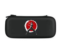 Qigong Wushu Teacher Tai Chi Pose Printed Carrying Case for Switch Hard Protective Cover for Game Card and Accessories