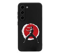 Qigong Wushu Teacher Tai Chi Pose Printed Phone Case Unisex Cute Trendy Cellphone Protective Cover Compatible with Galaxy S23/S23 Plus/S23 Ultra