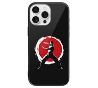 Qigong Wushu Teacher Tai Chi Pose Printed Phone Case Unisex Cute Trendy Glass Cellphone Protective Cover Compatible with iPhone 16/16 Pro/16 Pro Max/16 Plus/16 E