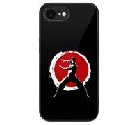 Qigong Wushu Teacher Tai Chi Pose Printed Phone Case Unisex Cute Trendy Glass Cellphone Protective Cover Compatible with iPhone 16/16 Pro/16 Pro Max/16 Plus/16 E