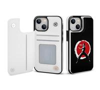 Qigong Wushu Teacher Tai Chi Pose Printed Wallet Phone Case Unisex Trendy Cellphone Protective Cover Compatible with iPhone 13/1 3 Pro/13 Pro Max/13 Mini