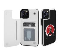 Qigong Wushu Teacher Tai Chi Pose Printed Wallet Phone Case Unisex Trendy Cellphone Protective Cover Compatible with iPhone 12/12 Pro/12 Pro Max/12 Mini