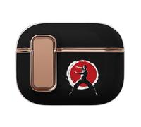 Qigong Wushu Teacher Tai Chi Pose Trendy Bluetooth Earbuds Protector Printed Wireless Earbud Case Covers Compatible with Airpods Pro 2
