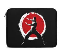 Qigong Wushu Teacher Tai Chi Pose Trendy Laptop Sleeve for Unisex Adult Multi Size Computer Protective Bags Cases 13inch