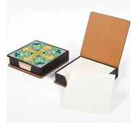Qihensail Faith Diamonds Painting Kit Note Box,Memo Paper Storage Box Diamond Art,Sticky Note Holder Diamond Art,Diamond Painting Memo Pad For Office Desk. (faith)