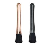 QIHUAN 2 Pieces Of Crushed Popsicle, Multi-Function Masher, Stainless Steel Metal Mixer, Cocktail Ice Crusher, Reusable Crushed Popsicle.