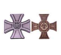 QIHUAN 2 Pieces of Retro Brooch, Badge Brooch, Creative Brooch, Clothing Accessories, Simple Versatile Brooch, Metal Brooch.
