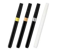 QIHUAN 3-Piece Marker Pen, 1-Piece Elimination Pen, Multi-Function Graffiti Pen, Multi-Color Highlight Chrome Marker Pen, Diy Art Painting Brush, Metal Marker Pen.