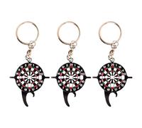 QIHUAN 3-Piece Target Bottle Opener Key Ring, Creative Multi-Function Bottle Opener, Interesting Target Tool, Personalized Metal Bottle Opener, Kitchen Utensils.