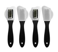 QIHUAN 4 Pieces Of Suede Brush, Three-Sided Snow Boot Cleaning Brush, Suede Shoe Cleaning Tool, Multi-Function Cleaning Brush, Creative And Convenient Cleaning Props.