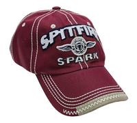 QIHUAN Unisex Wine Red 1 Piece Letter Embroidered Baseball Cap, Retro Cotton Cap, Comfortable & Breathable, Suitable for Daily Wear & Outdoor Activities