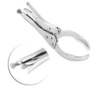 Qiilu 10in Oil Filter Wrench, 45# Steel, Silver, Medium, Adjustable, Mechanical, Wrench