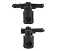 Qiilu 2Pcs Car Windshield Wiper Wash Nozzles Windscreen Wiper Washers Nozzles for 12782509