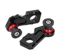 Qiilu 2pcs Motorcycle Chain Adjuster Block Fit for for CBR650R/CB650R/CBR650F/CB650F M9g527