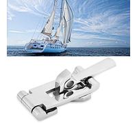 Qiilu 316 Stainless Steel Marine Boat Yacht Locker Anti-Rattle Latch Hatch Door Fastener Clamp Lockable 4.7'' x 1.4''