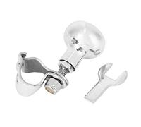 Qiilu 316 Stainless Steel Steering Wheel Knob, Universal Auxiliary Boosters Ball Steering Wheel Knob for Boat Yacht