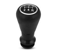 Qiilu 5 Speed Manual Shift Knob Black Shift Knob for 106 107 205 206 207 405 Citroen C1 C3 C4