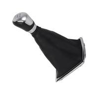 Qiilu 5 Speed PU Leather Gear Shift Knob Gearstick Gaiter Boot Kit for Focus 2005-2008 2010-2012