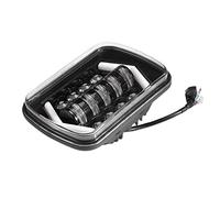 Qiilu 5x7in Headlight LED Square Light High/Low Beam Headlamp Fit for X3u571