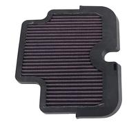 Qiilu Air Cleaner Intake Filter, Motorcycle High Flow Air Cleaner Intake Filter for 650R EX650 ER-6n 2006-2008