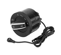 Qiilu Auto Head lamp Switch Light Sensor Module, Light Sensor Headlight Switch Module with Auto On/Off Light Sensor for MK5 MK6