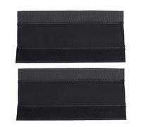 Qiilu Bicycle Chainstay Protector,2pcs Cycling Bike Frame Chain Protector Sticker Guard Pad Cover Wrap Black for Mountain chain protector mountain bike