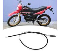 Qiilu Black Pit Dirt Stroke Bike Adjustable Engine Clutch Cable Fits for dirt bike 4-Stroke