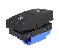 Qiilu Car Central Door Lock Control Switch, Central Door Controlling Button for Golf 5 MK5 1K0962125B