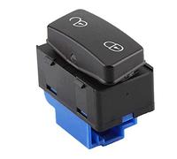 Qiilu Car Door Control Switch, Central Door Lock Unlock Switch Control Button for 1T0962125B