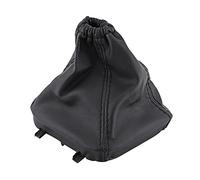 Qiilu Car Gear Shift Stick Gaiter Boot PU Leather Dust Cover Replacement