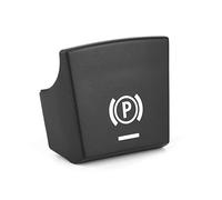 Qiilu Car Handbrake Parking Brake Switch Button, 61312822518 Car Handbrake Parking Brake Switch Button Sticker Cover