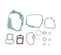 Qiilu Complete Engine Gasket Kit, 14pcs Full Cylinder Engine Gasket Set Motorcycle Accessories for CG125 156FMI 157FMI