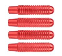 Qiilu Door Lock Pins Cover, 4pcs Car Door Lock Pin Knob Cover Fit forBenz A B E CLA GLA GLC GLK Class(Red)