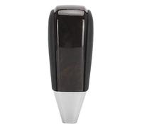 Qiilu Gear Shift Knob Auto Car Gear Shift Knob Handball Shift Lever PU Leather Acrylic Shift Lever Replacement Fit for 2008-2017