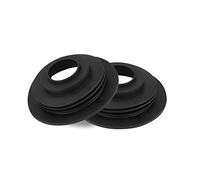 Qiilu Headlight Cover, 2pcs Car LED Headlight Rubber Waterproof Dustproof Sealing Cover Cap for H4 H7 H8 H11 9005 Bulb