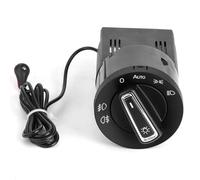 Qiilu Headlight Switch Headlight Fog Light Control Switch Sensor Replacement for Golf Jetta MK4 Passat B5