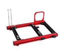 Qiilu ITX Case ATX Test Bench PC Case Acrylic Accessories DIY Open Aluminum Alloy Frame Open Chassis Mining Rig Frame for ITX Motherboard PC Computer ATX Power Supply Bench Case, Acrylic