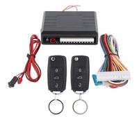 Qiilu Keyless Entry System, Universal 3 Button Car Door Lock Locking Keyless Entry System Remote Central Control Kit